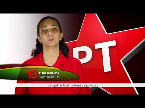 INSERÇÃO ELIDA MIRANDA - PT