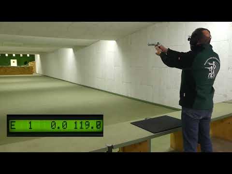Wie wird die Disziplin 25m Pistole/Revolver geschossen