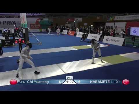 Every Touch From the Busan 2023 Women's and Men's Foil Grand Prix