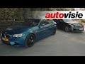 Review BMW M5 Competition Package versus Cadillac CTS-V - by Autovisie TV