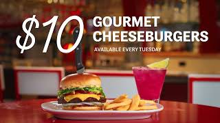Red Robin $10 Cheeseburger Tuesdays