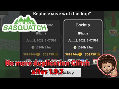 Sneaky Sasquatch - no more duplication glitch after 1.9.7