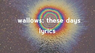 Wallows- These Days (lyrics)