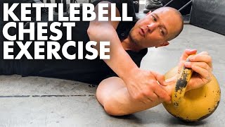 Alternate Kettlebell Floor Press exercise video thumbnail