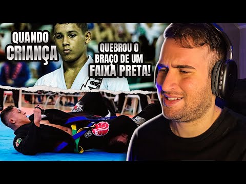 FAIXA AZUL X FAIXA PRETA DE JIU JITSU (MICA GALVÃO)