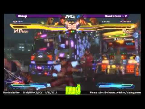 SFxT Singles LF (Shinji vs. Banksters): AKG March Mashfest 3/11/12