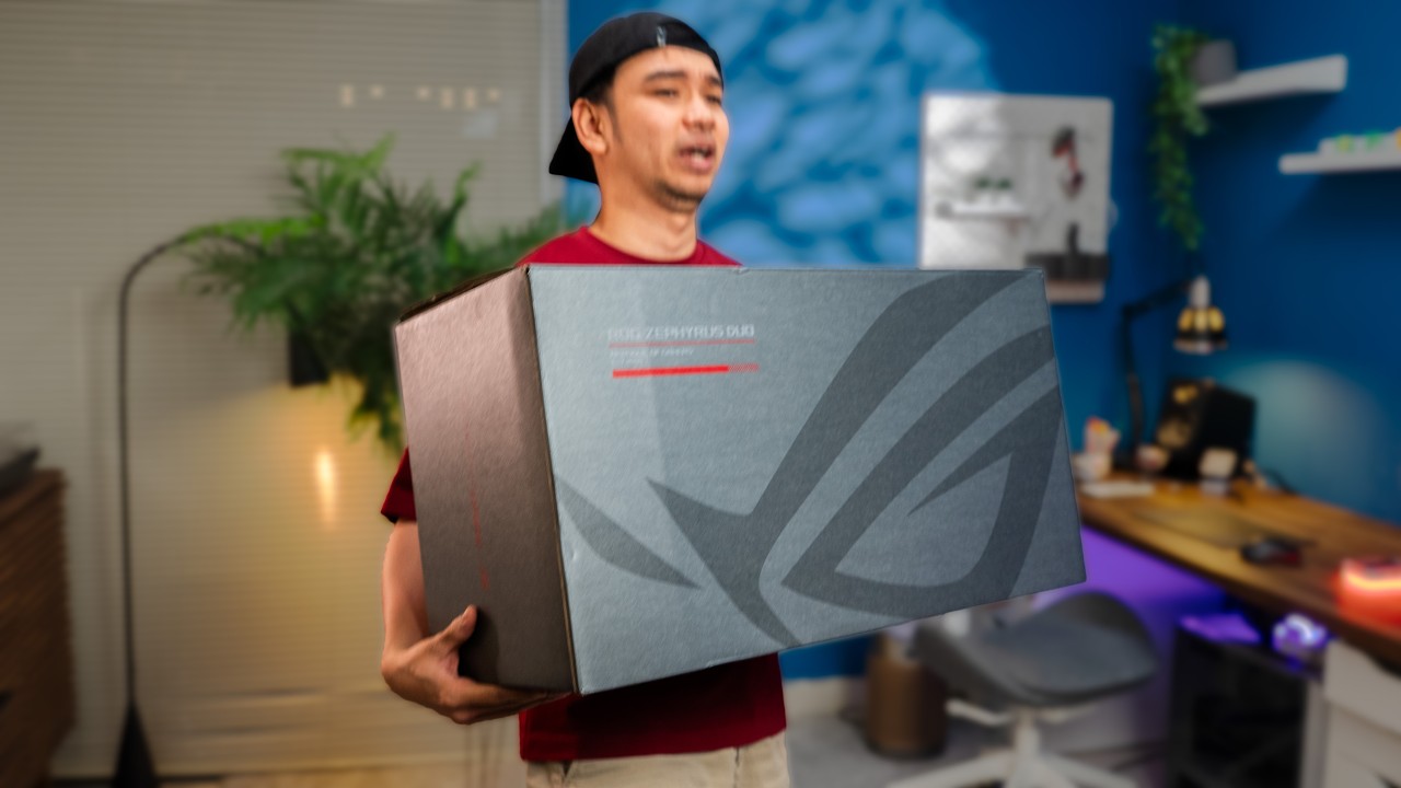 Dikirimin laptop gaming Rp129.799.000 dari ROG...