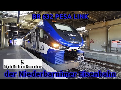 NEB auf RB25 und RB54: (Baureihe 632) PESA LINK in Berlin Ostkreuz