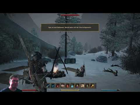Gothic 3 - 2h Weapon with Crossbow Build #16 - Ancestor Graves, Destroy Vengard, Nemora, Monastery