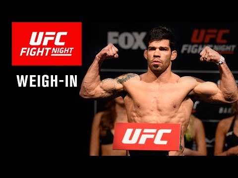 UFC Fortaleza: Weigh-in