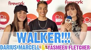 Andi Mack Walker Interview! Darius Marcell & Yasmeen Fletcher! video