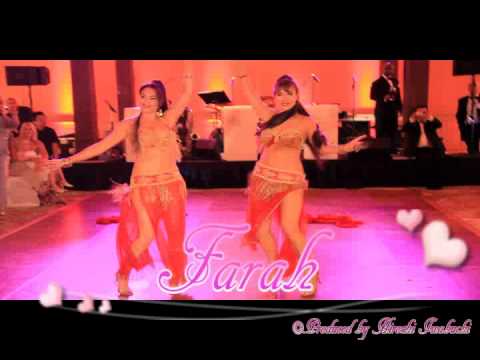 Farah of Farah's Mirage belly dancing with Sarafina