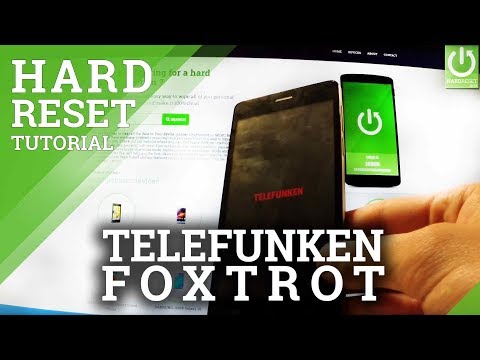 Hard Reset TELEFUNKEN Foxtrot - Restore Factory Settings