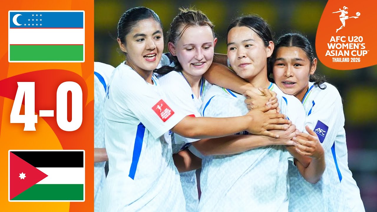 Uzbekistan U20 vs Jordan U20 Highlights