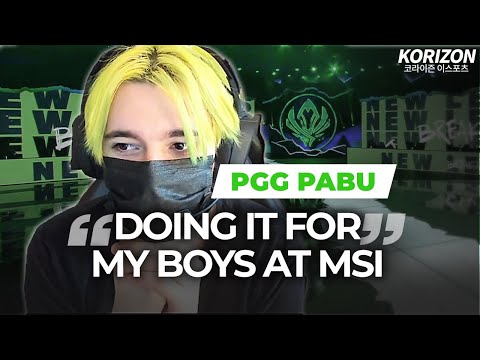 Pabu on PGG's UNLIKELY road to MSI Rumble