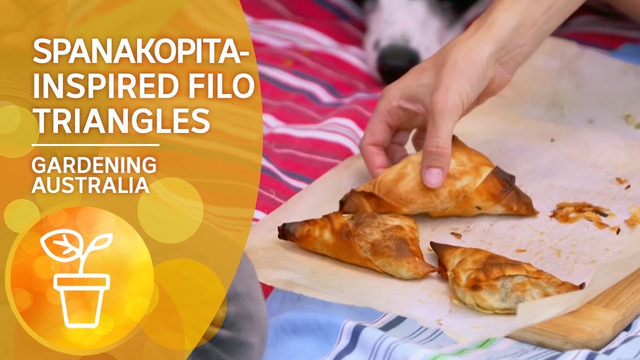 Make Spanakopita-inspired Filo Triangles