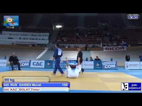 Judo 2010 World Cup Men Vienna: Murat Gasiev (RUS) - Timur Bolat (KAZ) [-90kg]