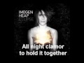 Imogen Heap - First Train Home (Lyrics)