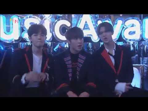 Wanna one reaction to JBJ Fantasy MMA 2017