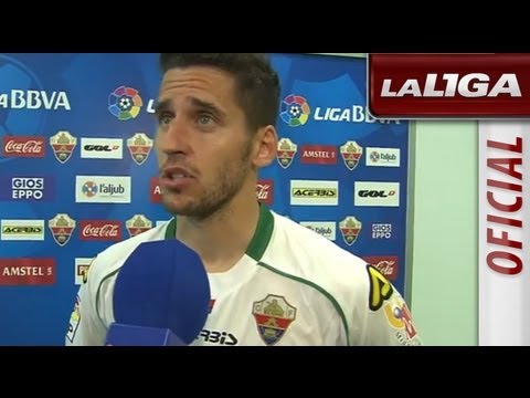 Entrevista a Coro tras el Elche CF (2-1) RCD Espanyol - HD