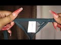 G String Lingerie Haul From Shopee August Collection Part2
