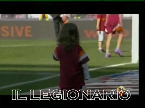Roma Cagliari 2-1 - I gol di Totti ed il finale in famiglia