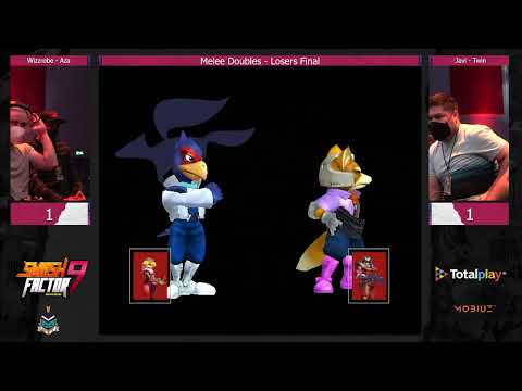 Javi/Twin vs Aza/Wizzrobe - Smash Factor 9 Melee Doubles Losers' Finals
