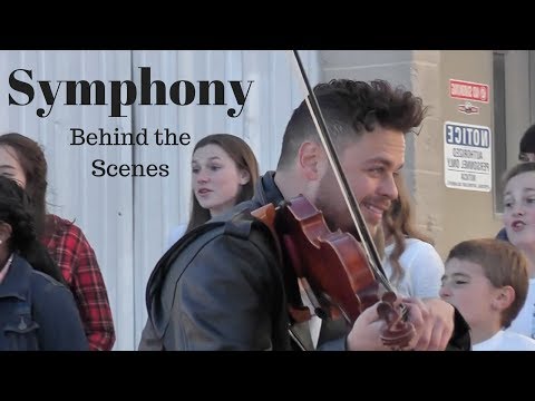 Clean Bandit - Symphony cover by Rob Landes with One Voice Children's Choir | Behind-the-Scenes