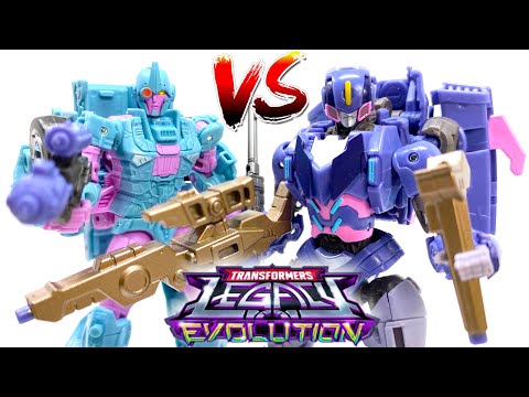 Transformers LEGACY Evolution DEADEYE DUEL 2-Pack Senate Guard JAVELINE & Ascenticon KASKADE Review