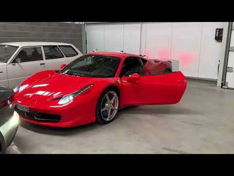 Thumbnail for Ferrari 458 V8 cold start by Ferrari, Ferrari 458
