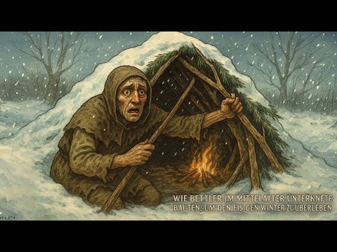 Wie Bettler im Mittelalter Unterkünfte bauten, um den eisigen Winter zu überleben