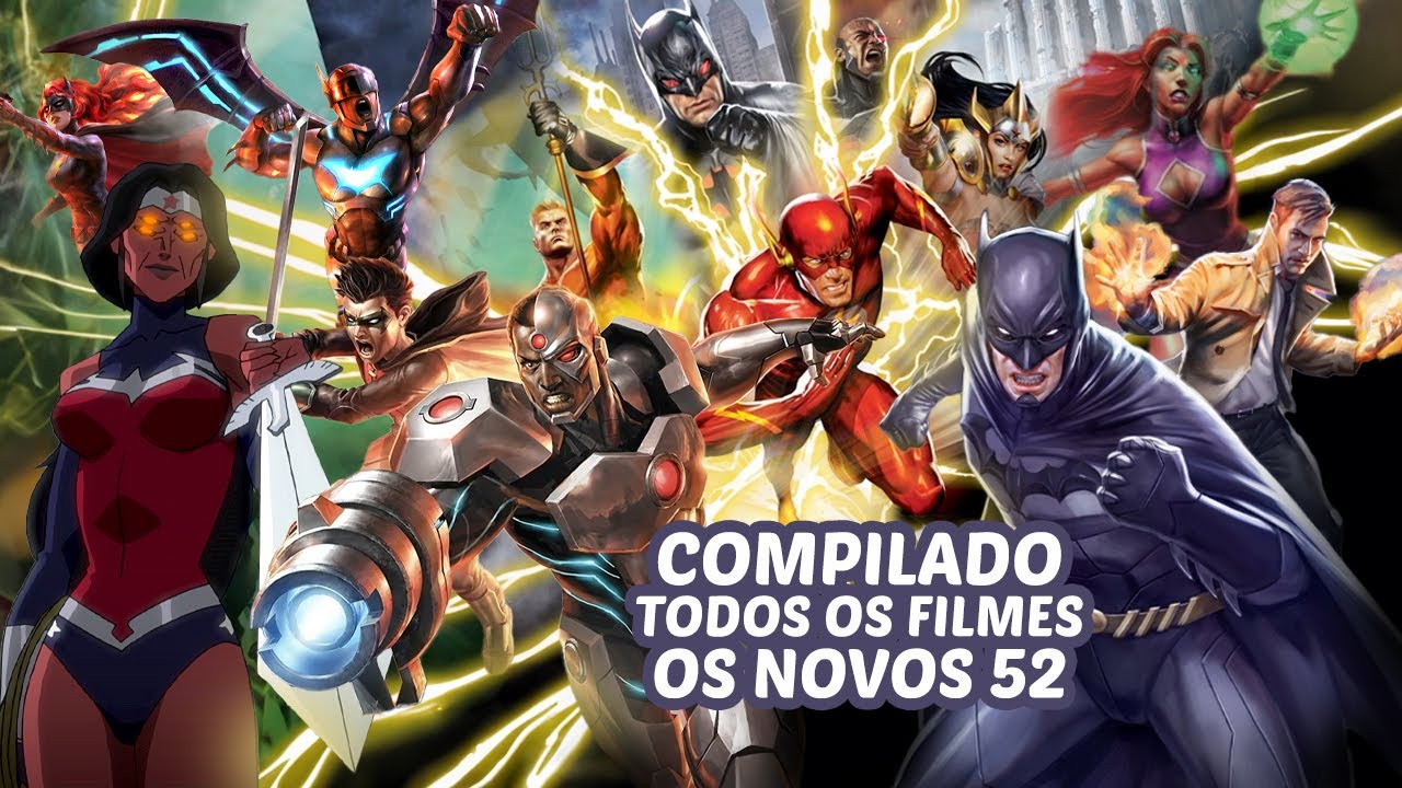 MARATONA UNIVERSO ANIMADO DA DC COMICS OS NOVOS 52 | Melhores Momentos Parte 1