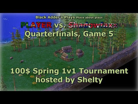 Shelty's Spring Tournament, QF - PLAYER vs. Shadowfaxx, Game 5 - Age of Mythology: The Titans