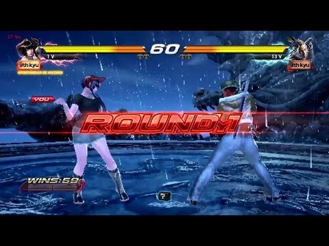 28 Elisa vs Master Raven - Tekken 7 ( Uchiha x24 )
