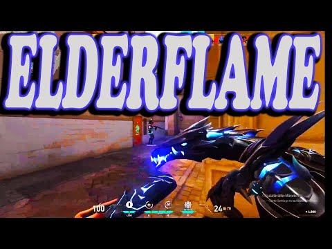 Valorant Elderflame Dragon Skin || Vandal gameplay with finisher || match highlights #6