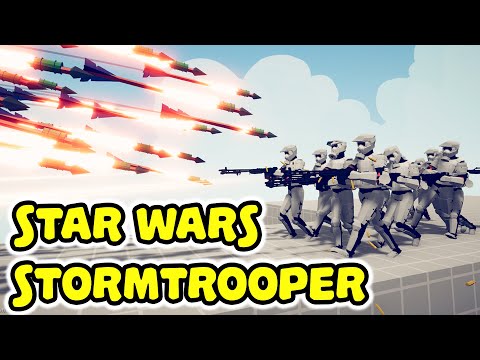 STAR WARS STORMTROOPER vs EVERY GOD POWER | TABS Unit Creator | Totally Accurate Battle Simulator