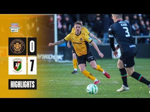 HIGHLIGHTS | Carrick Rangers 0 - 7 Glentoran