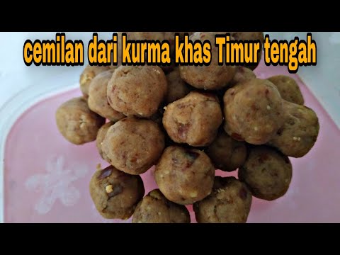 Cemilan dari kurma khas Timur Tengah || Gurih dan Renyah