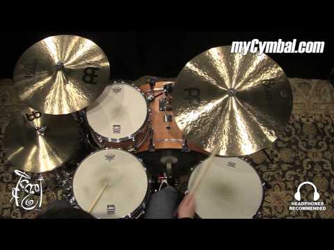 Meinl 18" Byzance Traditional Medium Thin Crash Cymbal (B18MTC-1032515F)