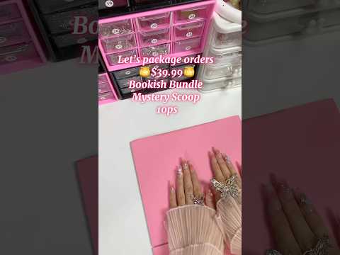 Packing mystery scoop (part one) ASMR |Small Business |Order Packaging #foryou#asmr#packingorders