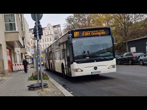 S-Bahn Berlin SEV | Mitfahrt im kompl. S7 von U Wilmersd. Str./S Charlottenb. bis S Grunew. im 0530G