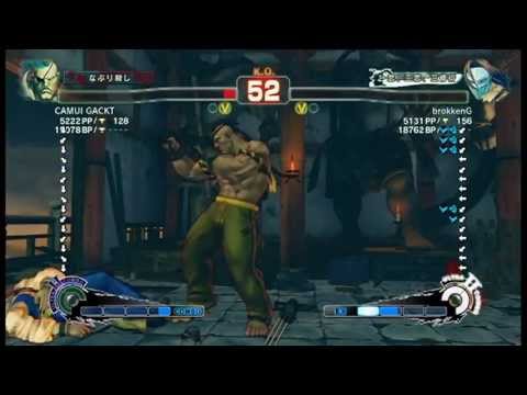 【スパ４】CAMUI GACKT[神威楽斗] vs brokkenG[バルログ]