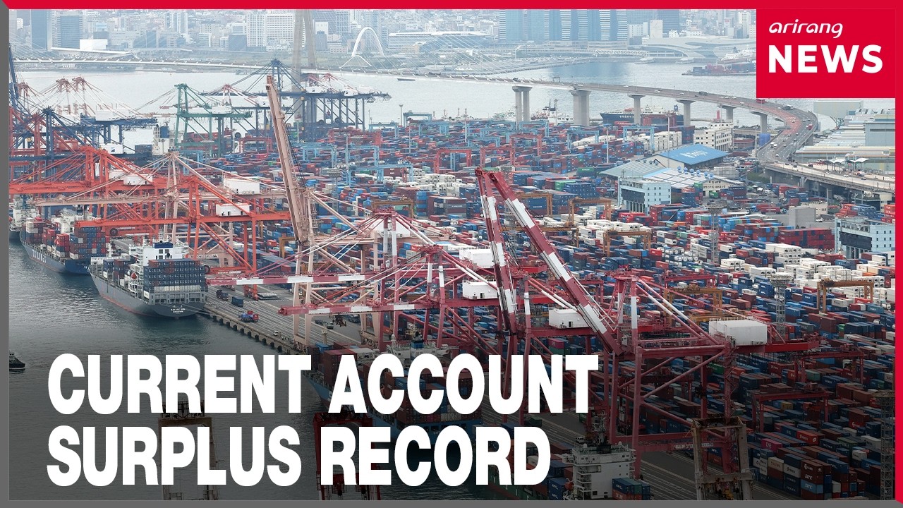 South Korea posts second-highest current account surplus on record in August