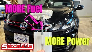 Mk6 GTI EA888.1 In-tank Fuel Pump Upgrade and Install