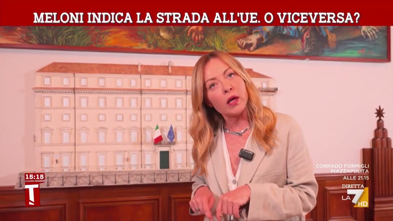 Meloni indica la strada all'UE. O viceversa?