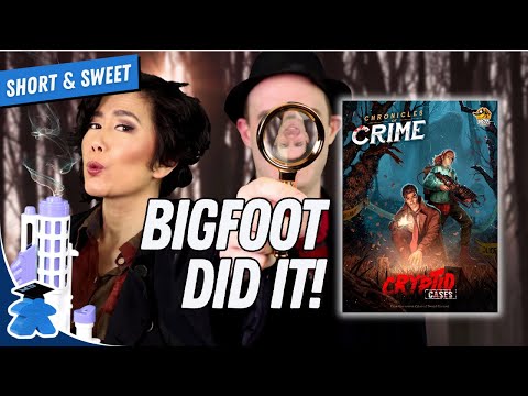 Chronicles of Crime: Cryptid Cases with Sketch. Bigfoot, Drop Bear, just part of your investigation