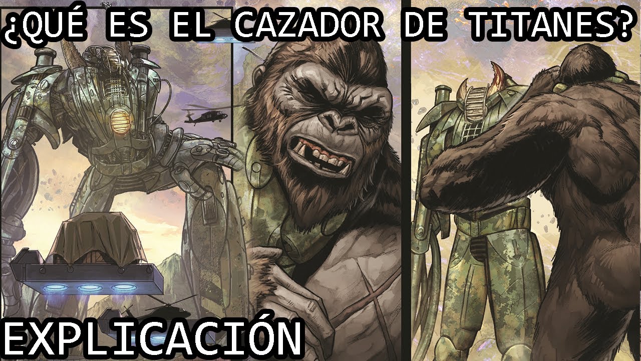 ¿Qué es el Cazador de Titanes? La Historia del Titan Hunter de Godzilla x Kong The Hunted Explicada