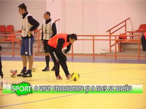 A vrut stabilitate şi a ales SC Bacău  - www.1tvbacau.ro (30.01.2014)