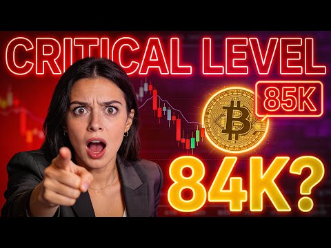 Bitcoin $84K Support Test – CRITICAL Decision Point NOW