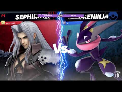 Fusion.exe 67 - Pink Cage (Sephiroth) vs PTM AI (Greninja) - Top 32 - Winners Quarter-Final